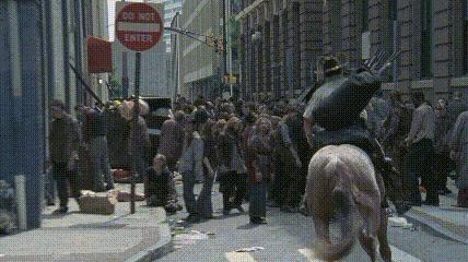 行尸走肉瑞克和尼根首次冲突,行尸走肉第一集瑞克碰到格伦