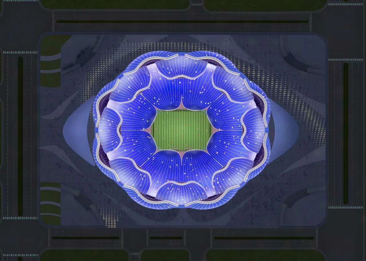 许家印吐槽恒大完整版,许家印亲自设计的恒大足球场