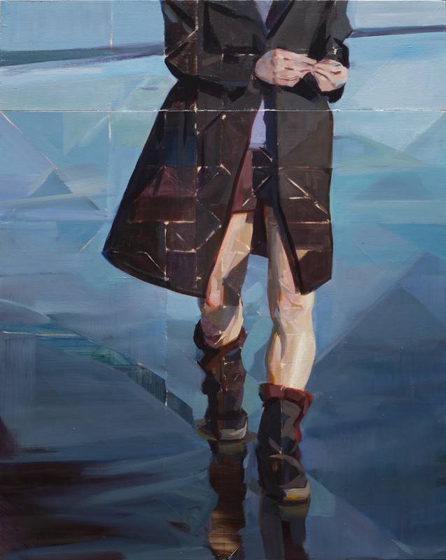 画家纯手绘油画,现实主义人物油画作品欣赏