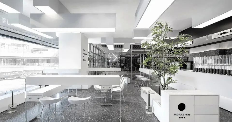 喜茶dp店白日梦装修风格,喜茶dp店和go店