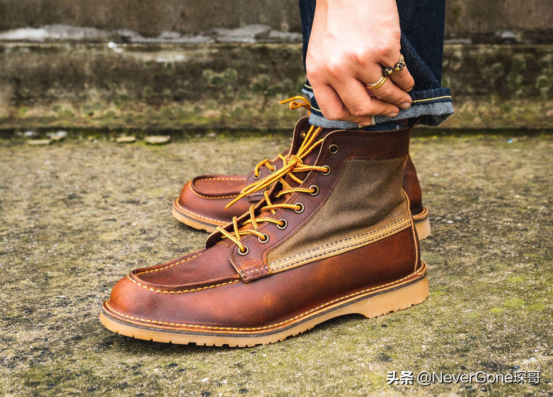 红翼redwing经典875工装靴,红翼redwing8111工装靴