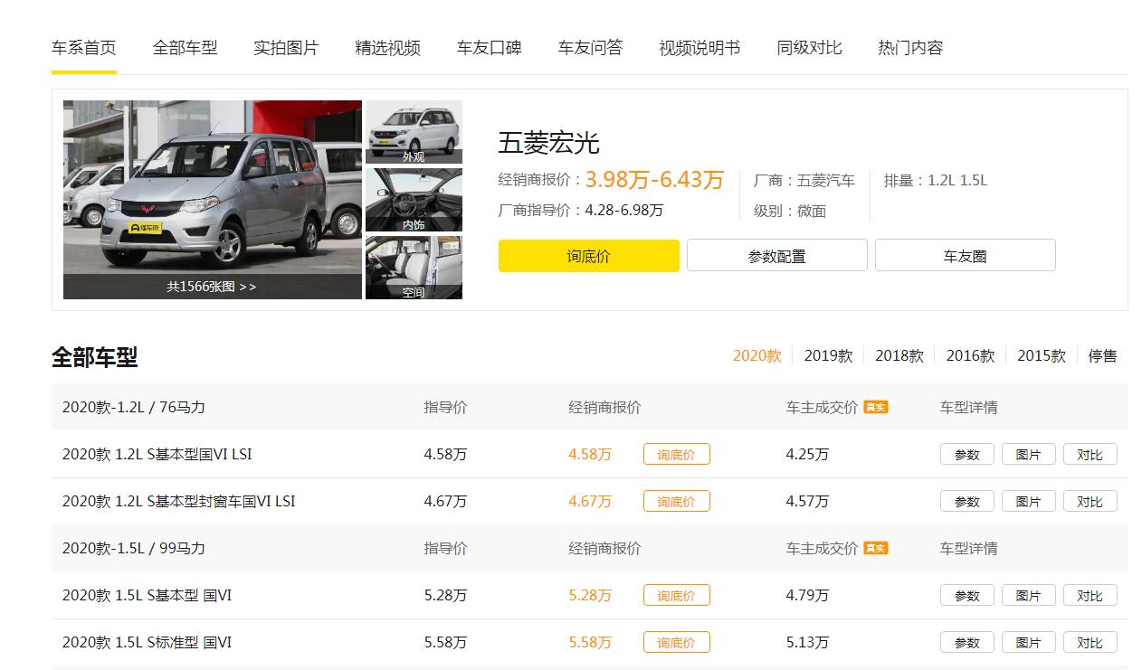 新款五菱宏光优点与缺点,拉货神车五菱宏光