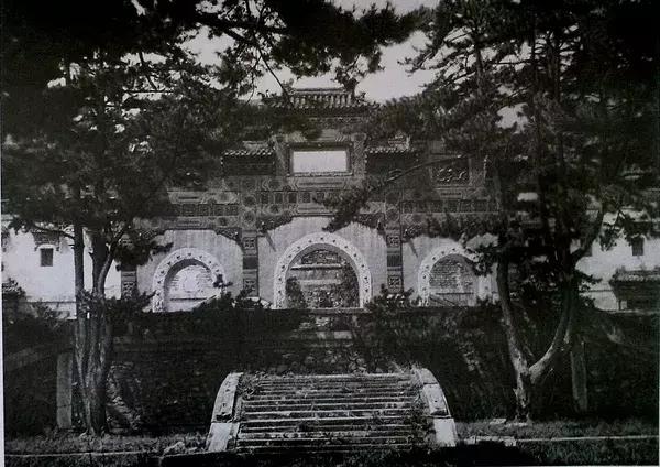 100年前中国风景建筑老照片,两亿多年前的景观