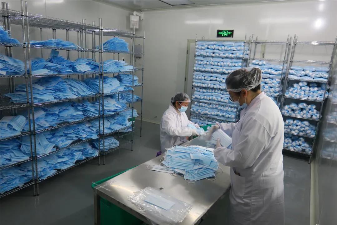 医用口罩厂投产,汶川阿坝州口罩