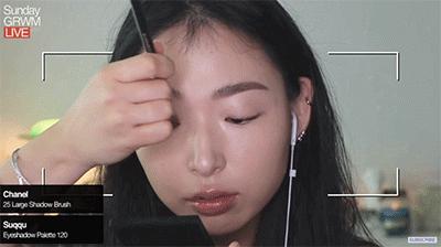 单眼皮眼妆的画法初学者视频,圆眼单眼皮内眦赘皮眼妆画法