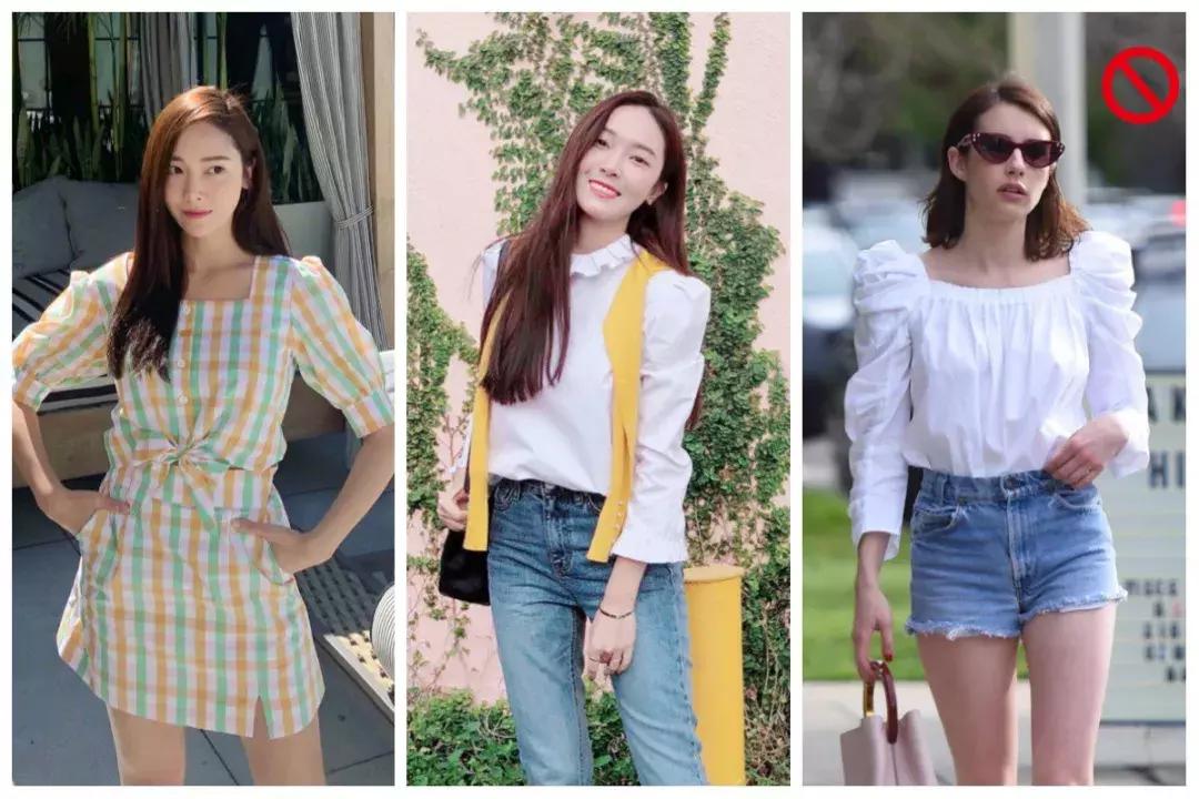 胳膊粗穿什么袖显瘦,肩宽显瘦半袖