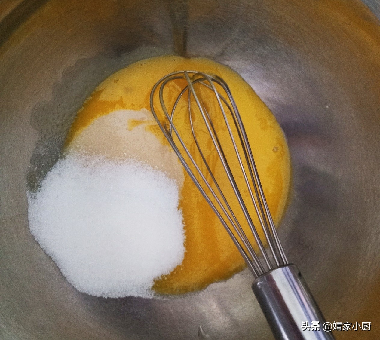 无奶油嫩滑蛋挞液做法,无奶油版蛋挞皮