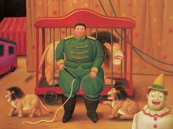 什么叫“心宽体胖”？都在这位画家的画里了