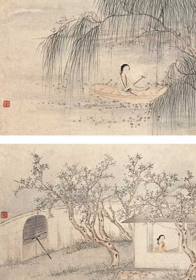 能懂他的，只有画中这些美人儿