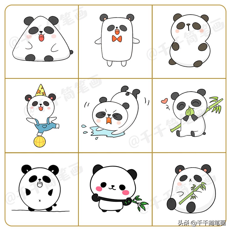 幼儿2-3岁简笔动物画,亲子小动物简笔画图片