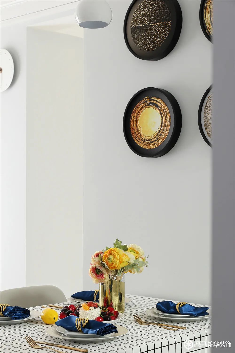 【锦华装饰装修实景案例】89㎡三室家，让一家相遇在时光的温暖