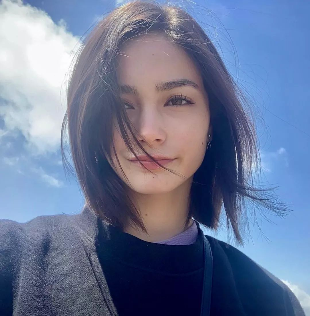 减龄显脸小好打理中长款,秋冬款显脸小