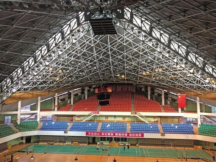 榆林职业技术学院体育馆鸟瞰图,榆林职业技术学院开幕式