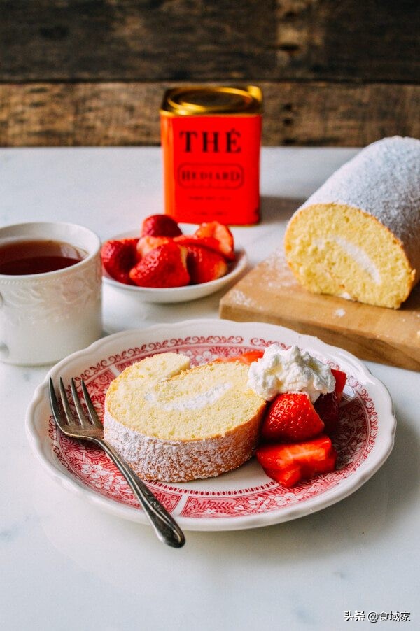 排队瑞士卷,自制瑞士卷最简单的方法