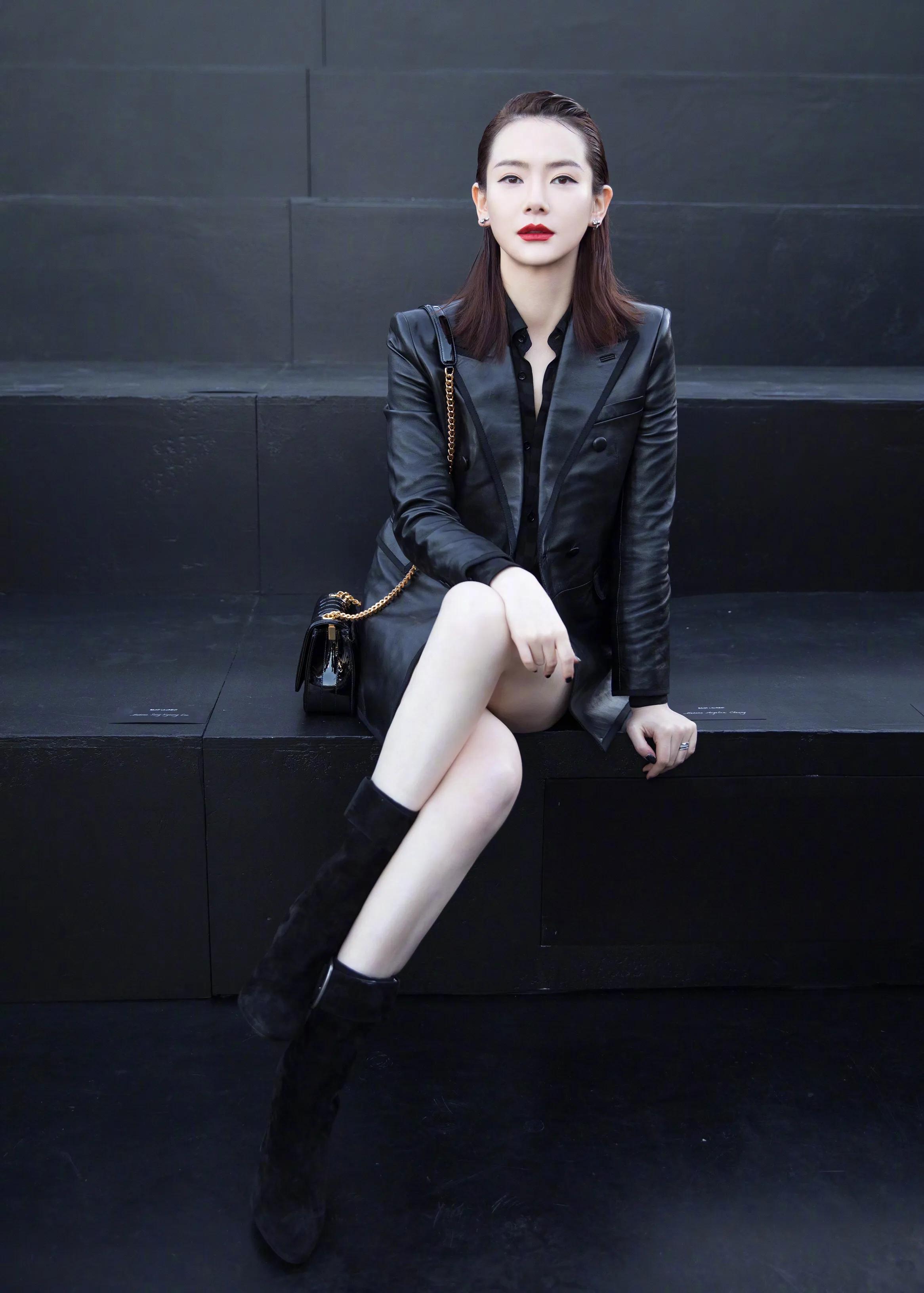 盘点女明星那些值得学习的allblack造型，性感、甜酷你更喜欢哪种