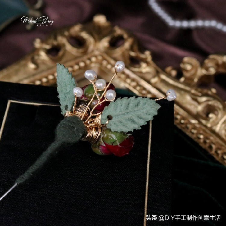 永生花99朵手工,永生花陶瓷饰品