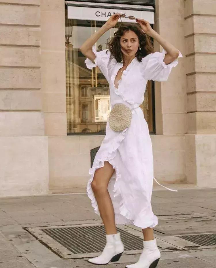 夏天亚麻显瘦气质套装,今夏流行穿亚麻高级爆了