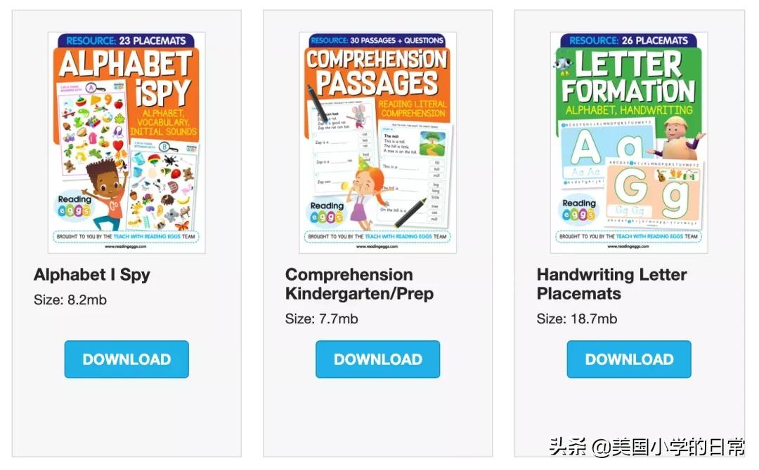 几千页的练习册全免费！暑假陪孩子在家做原汁原味的美式作业