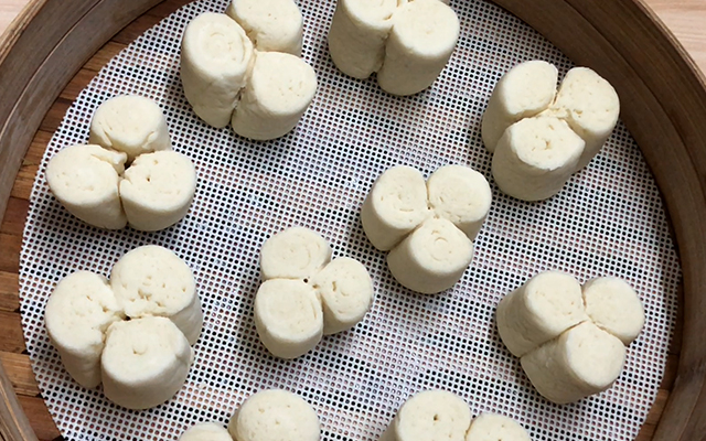 秀儿奶香开花馒头,奶香开花馒头的做法和发面全过程