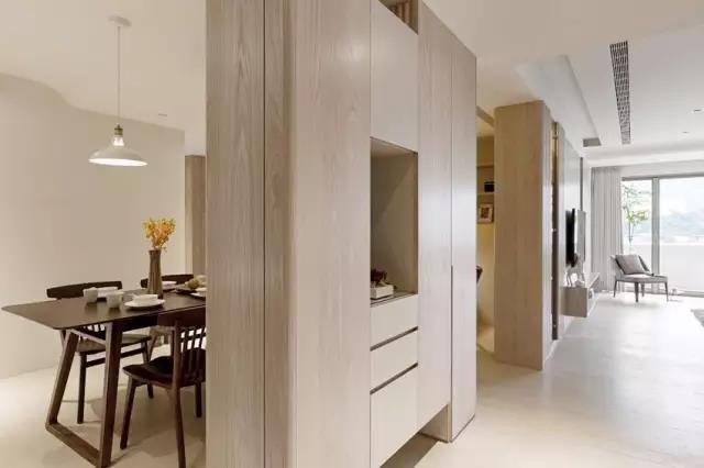 进门就是厅没有地方做鞋柜怎么办,入户门一通到底的户型如何做玄关