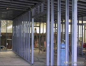 半轻钢龙骨吊顶施工工艺展示,轻钢龙骨吊顶尺寸讲解施工视频