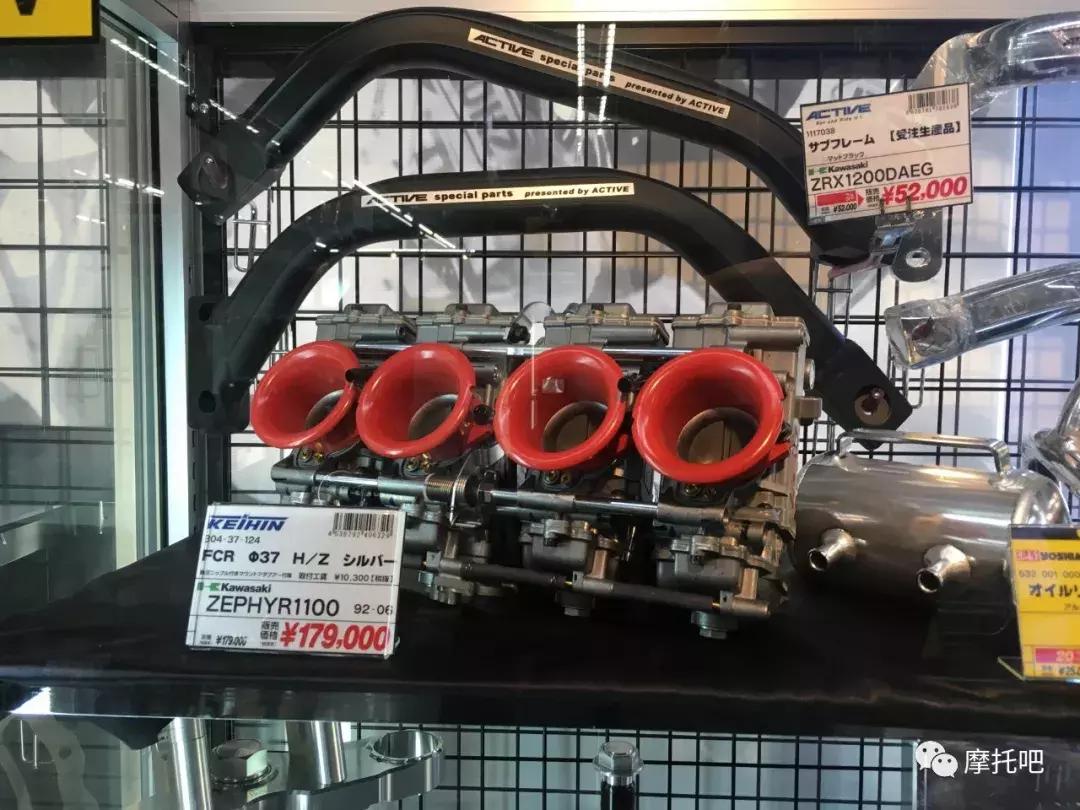 日本中古市场二手摩托车,日本大阪二手摩托装备店