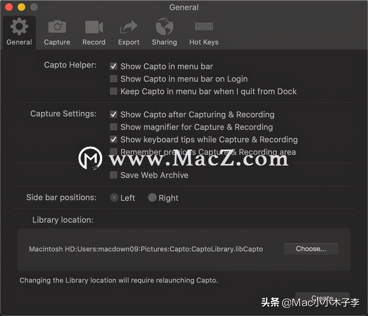 CaptoforMac,截屏、视频录制和编辑