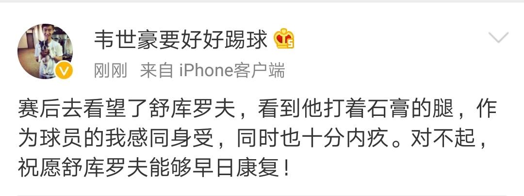 国足输球输人，韦世豪探望伤者获谅解，卡纳瓦罗打退堂鼓？
