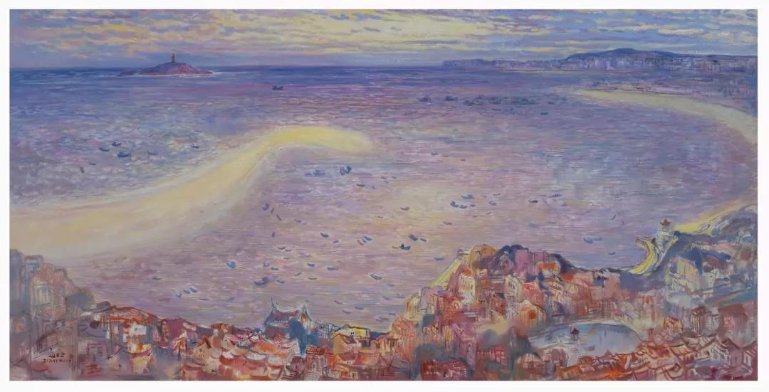 画笔寄乡思|潮起晋江——张及时油画艺术展在晋江开幕