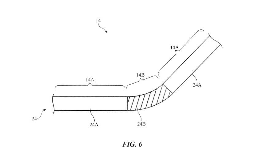 折叠iphone新专利可自我修复折痕,折叠屏iPhone新专利获批