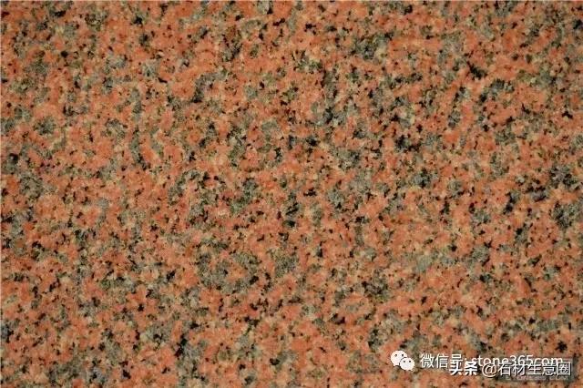 花岗岩品种大全简介,红色系花岗岩大全
