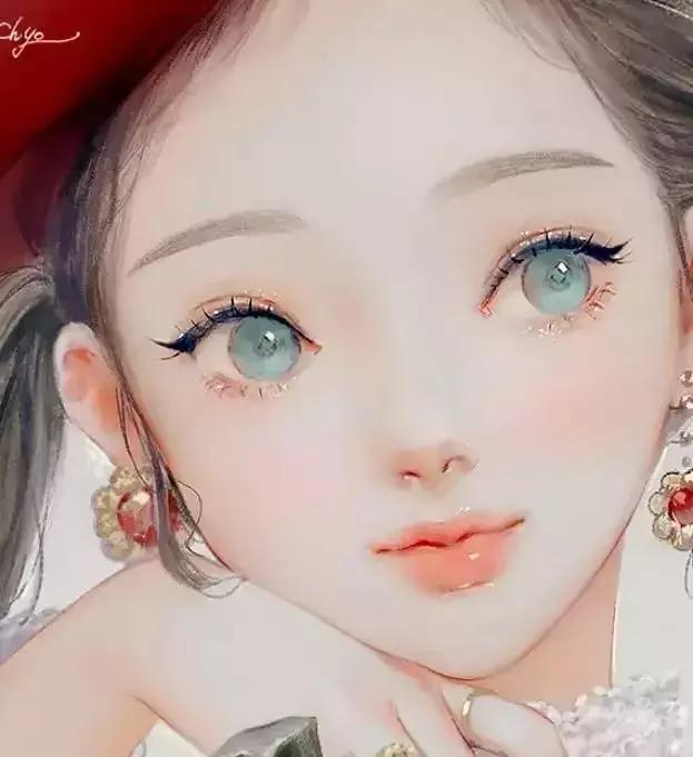 好看的仙女插画,唯美的韩国风插画