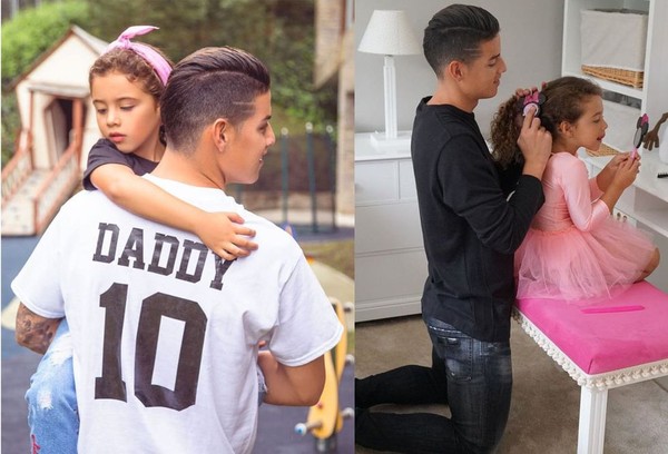 足球场外的慈父时刻　这10位球星宝贝吸睛程度胜过老爸