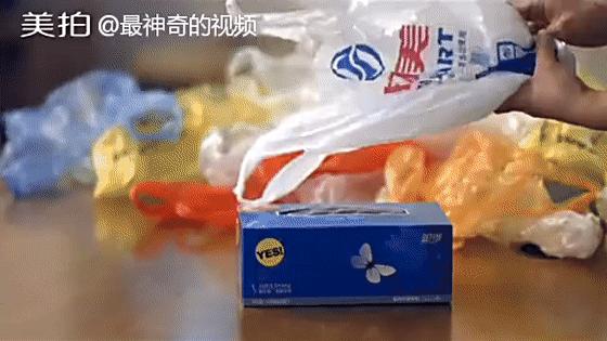 塑料袋太多不好收纳扔了又可惜,废塑料袋太多怎么收纳