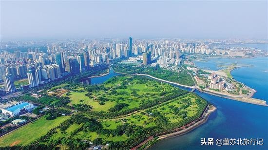 城市简介对比,海口城市航拍