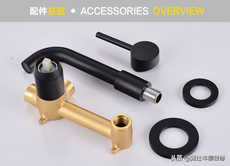 双孔入墙冷热水龙头安装示意图,入墙式水龙头要选品牌的吗