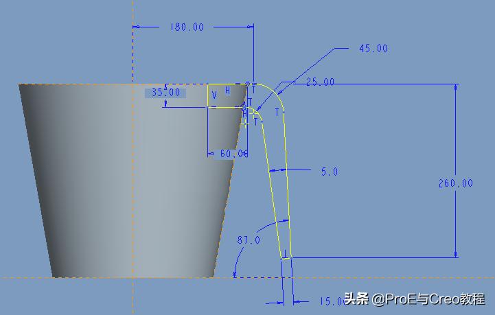 proe怎么取消自动缩放,proe怎么重定视图方向
