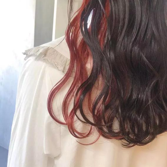 微潮色染发颜色推荐,恶魔紫色