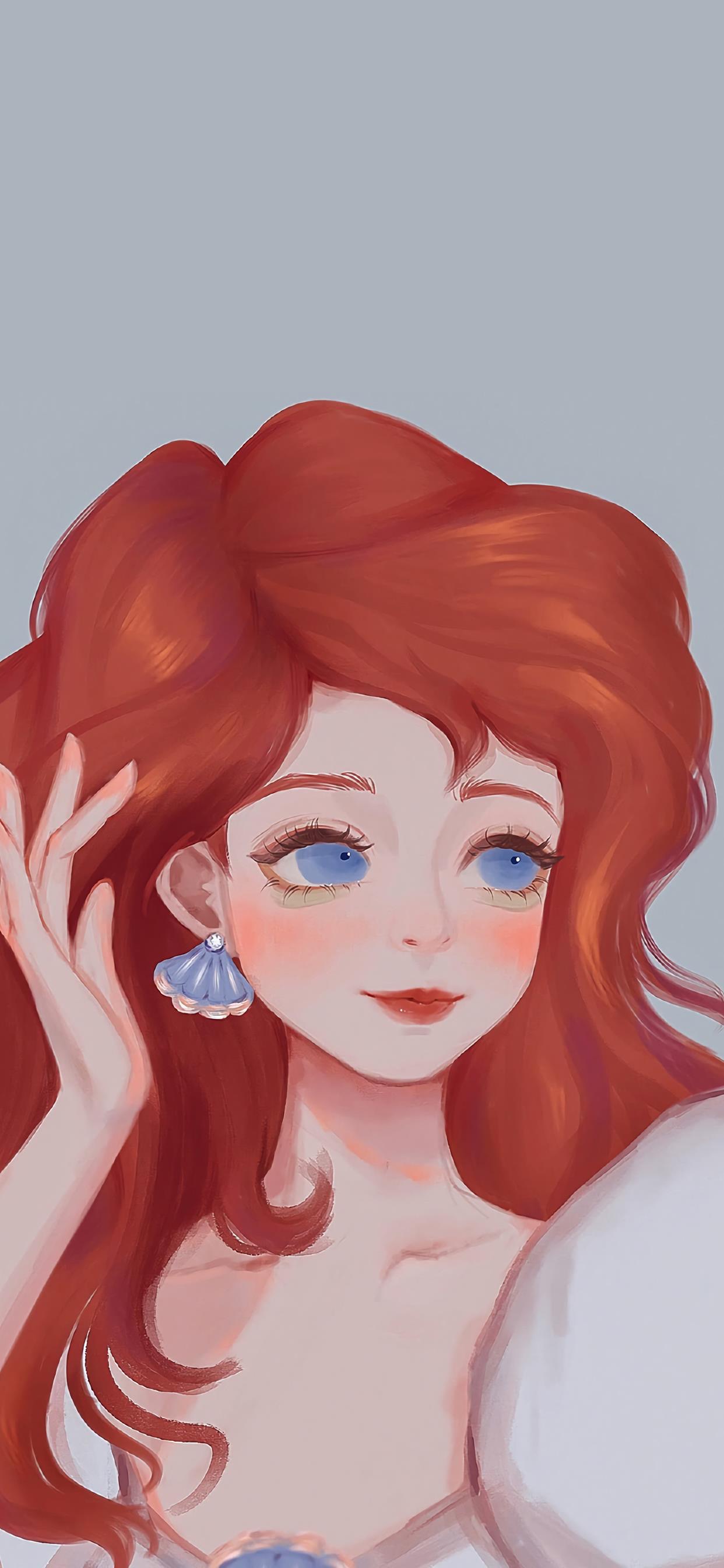 壁纸唯美王者荣耀西施动漫,迪士尼公主壁纸插画