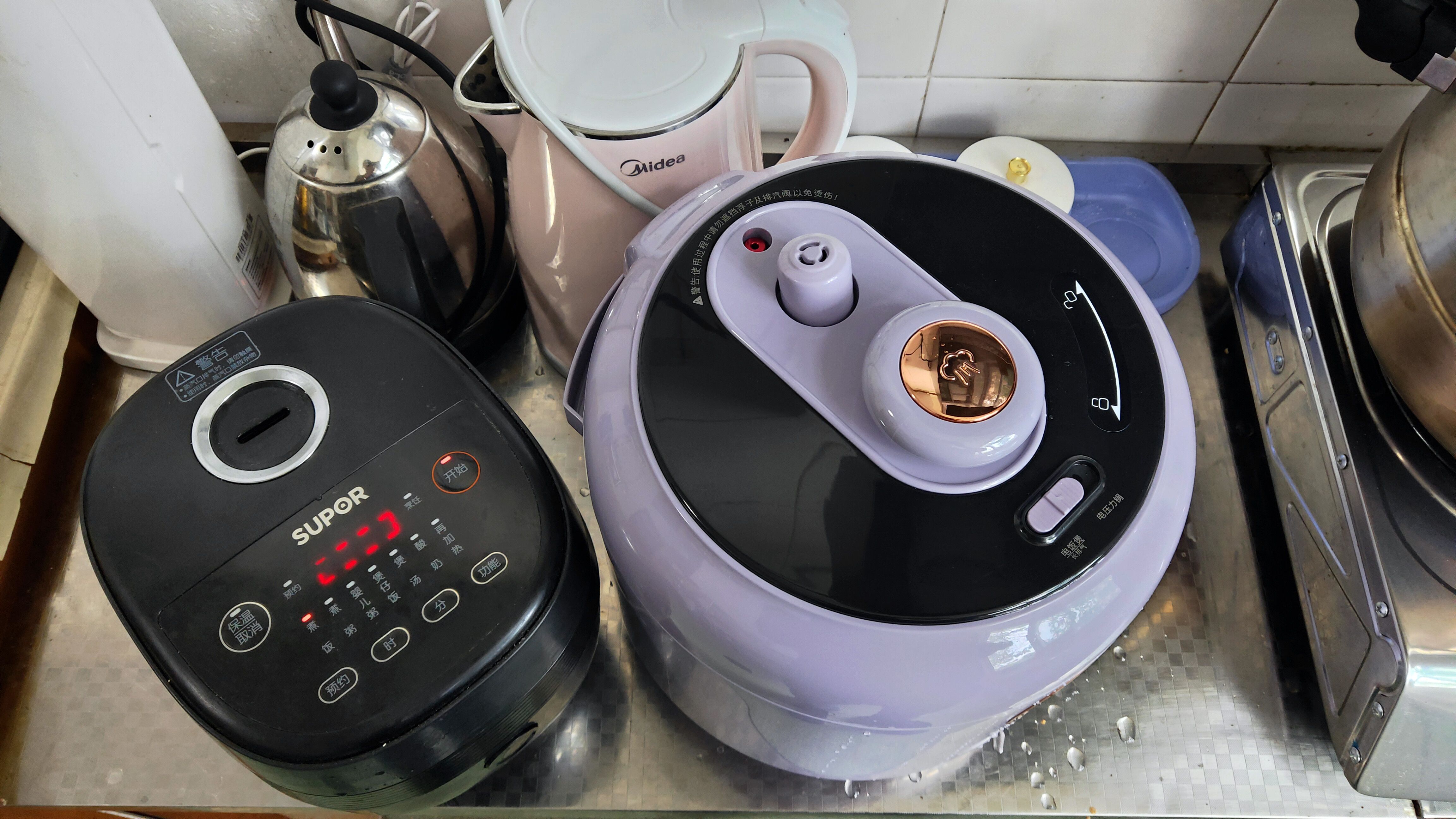 大宇电压力锅怎么开盖煮,大宇小型电压力锅测评