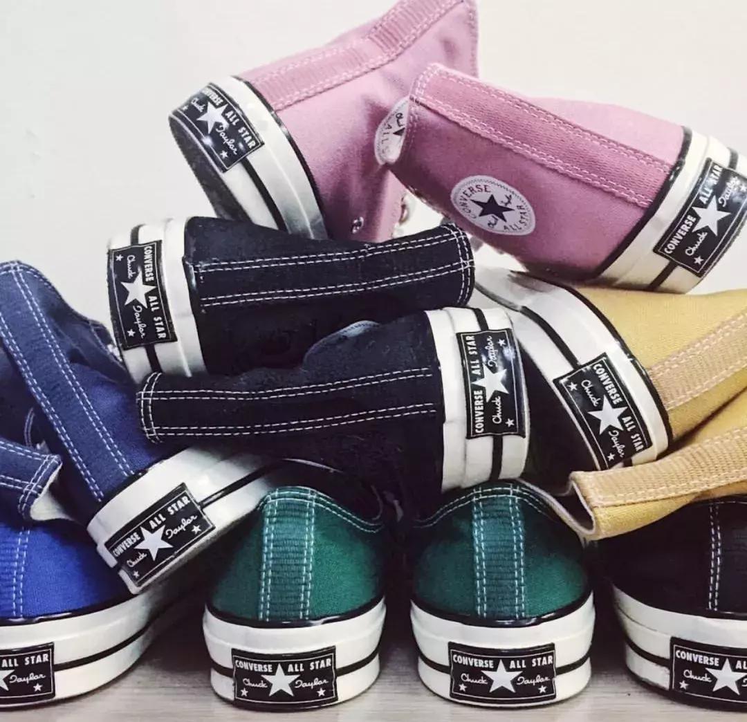 你排队摇号才能买到的匡威，娜比、泫雅和超模Gaia有50多双！