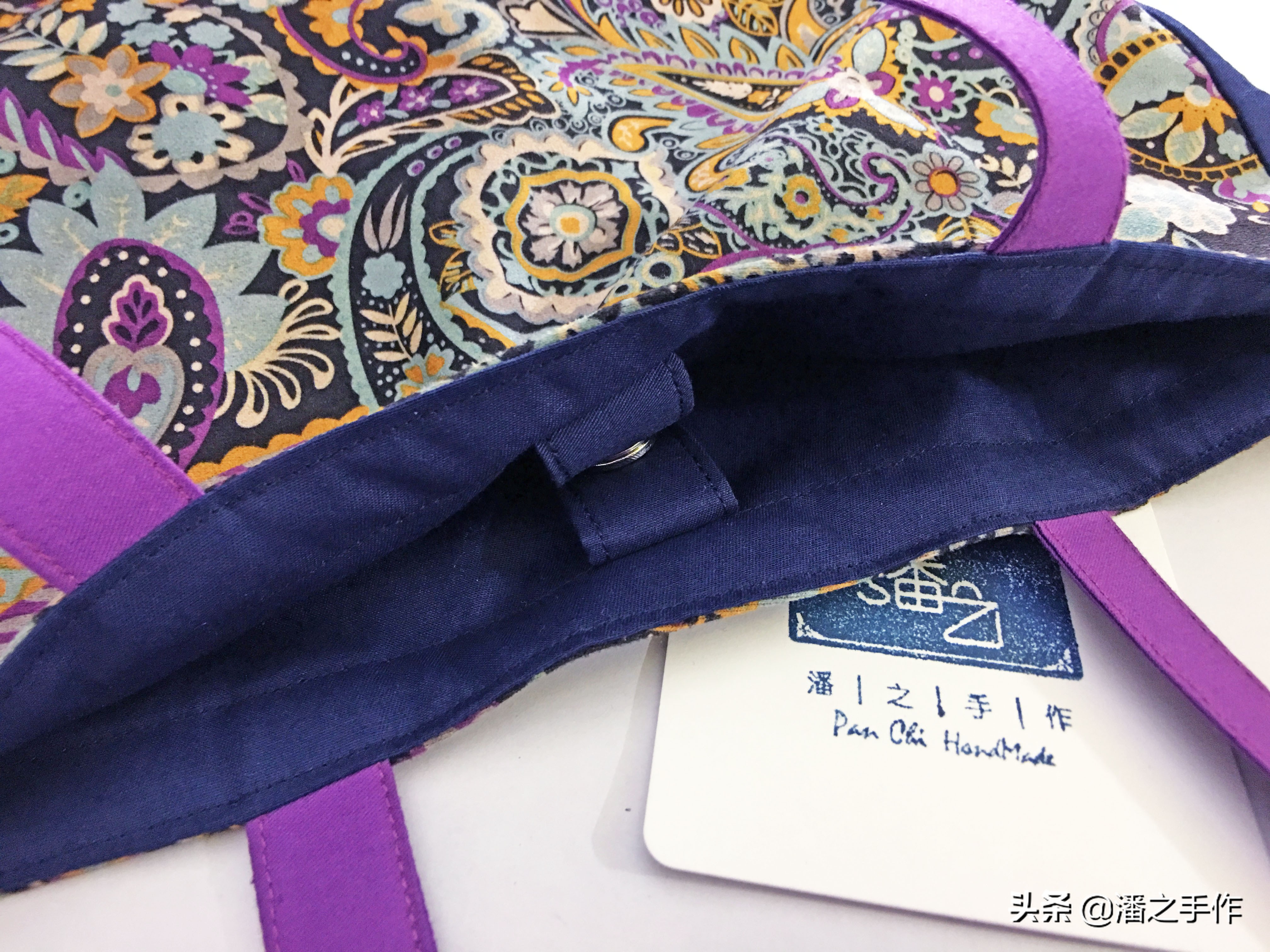 布艺环保袋制作方法,自制环保袋手工制作儿童