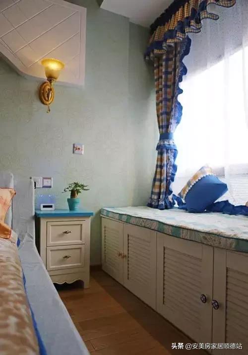 地中海60-70平小户型装修效果图,小户型装修设计小窝60平高级灰