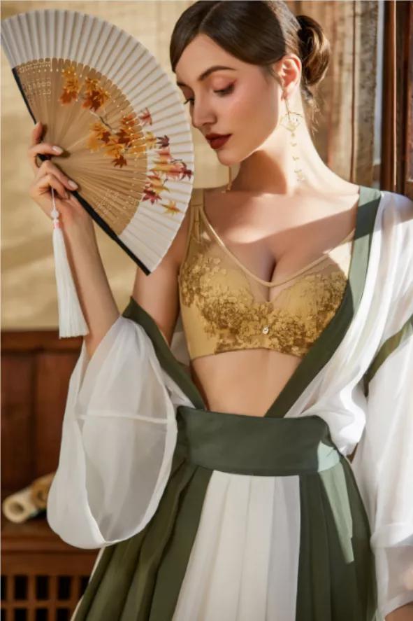 「内衣周刊」好物推荐｜新美婷禧绣：入骨高雅，轻盈灵动优雅浪漫