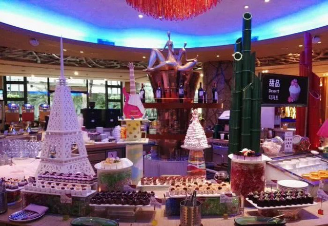 快收藏美食,广州小蛮腰附近海鲜自助餐600元的