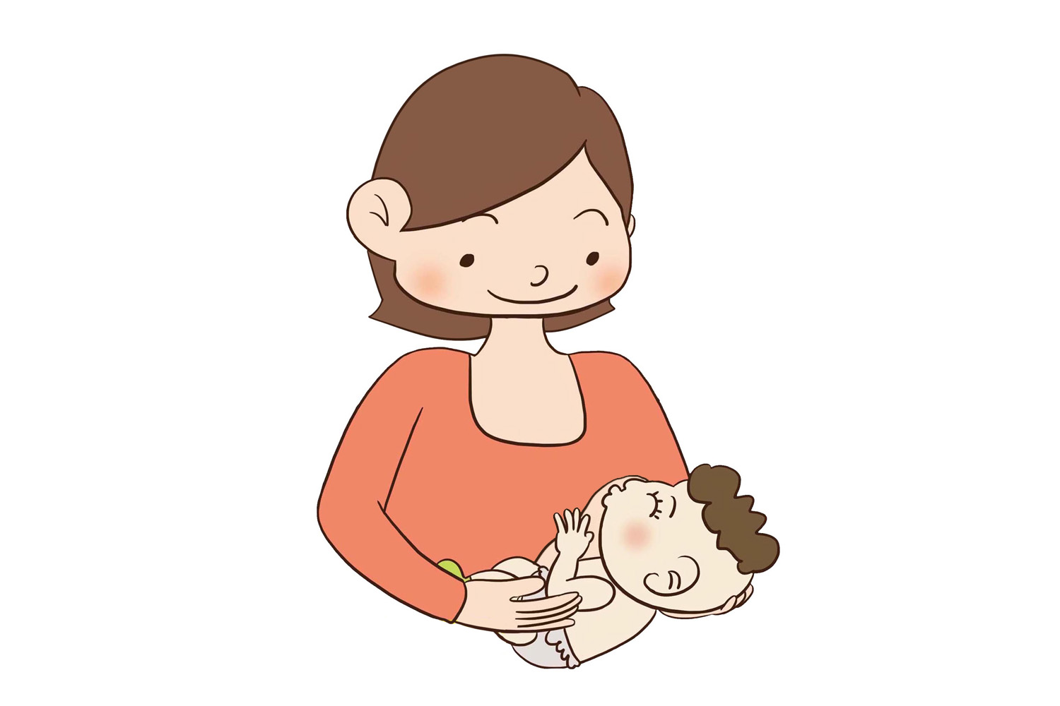 宝宝特别恋奶是怎么回事,母乳宝宝恋奶症状