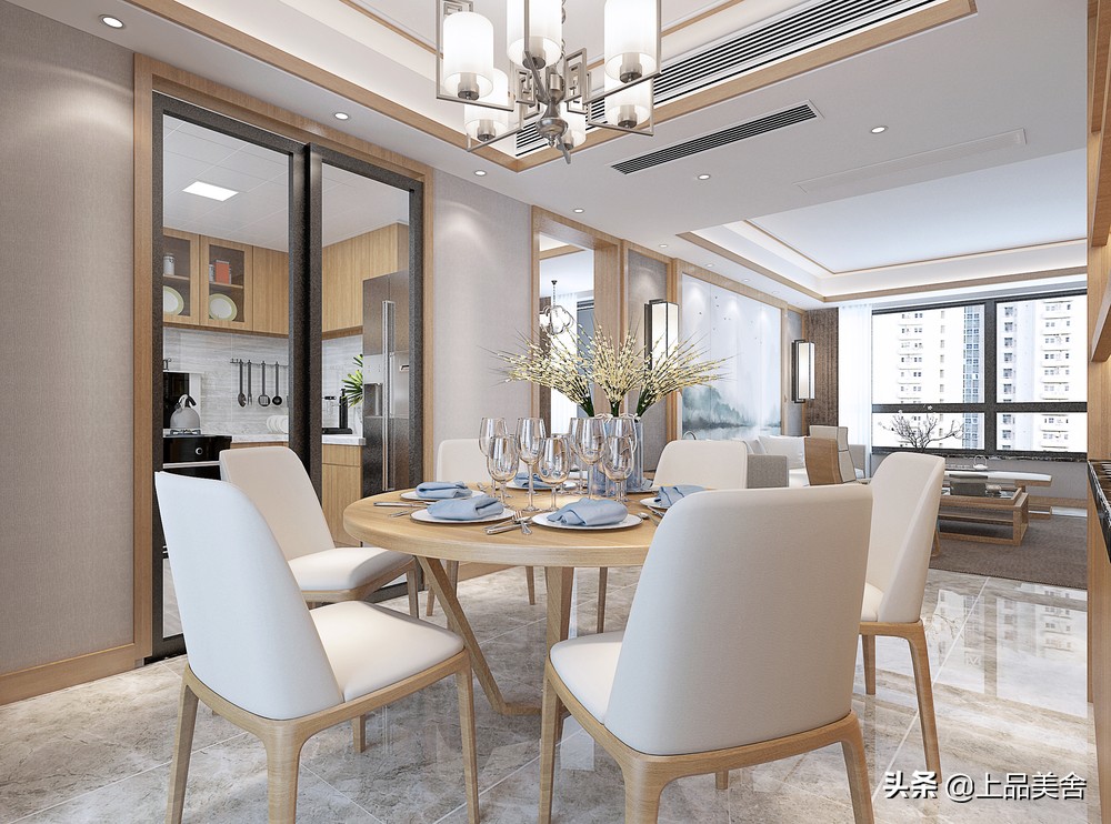 碧桂园146中式装修案例,中式装修146平方