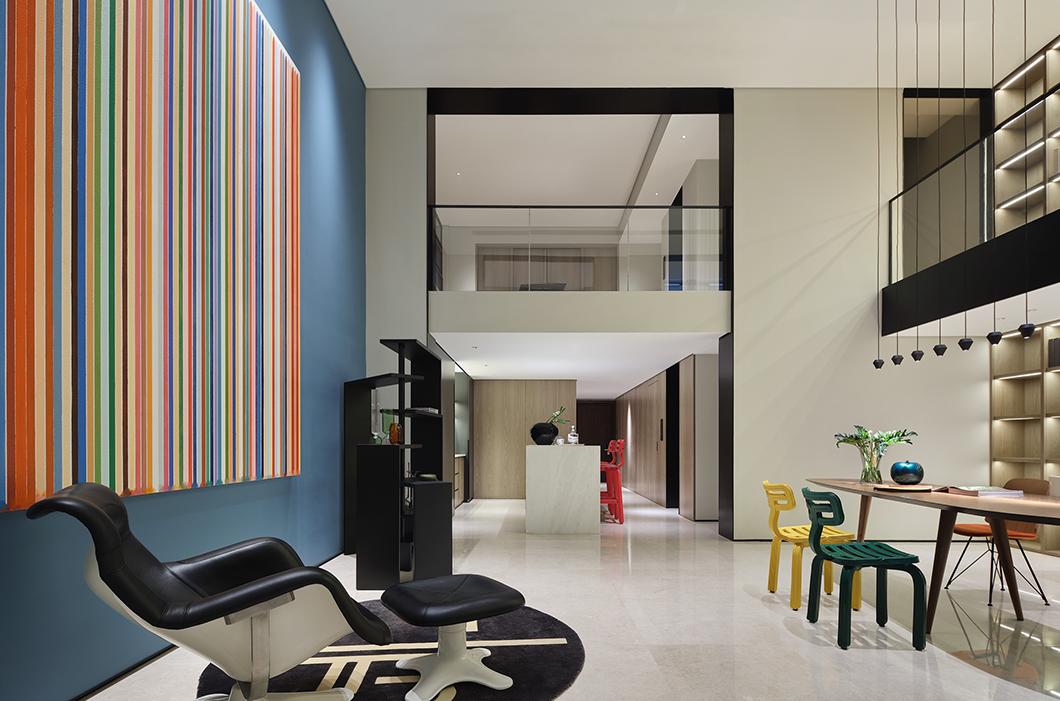 经典现代主义私宅,151平现代极简私宅