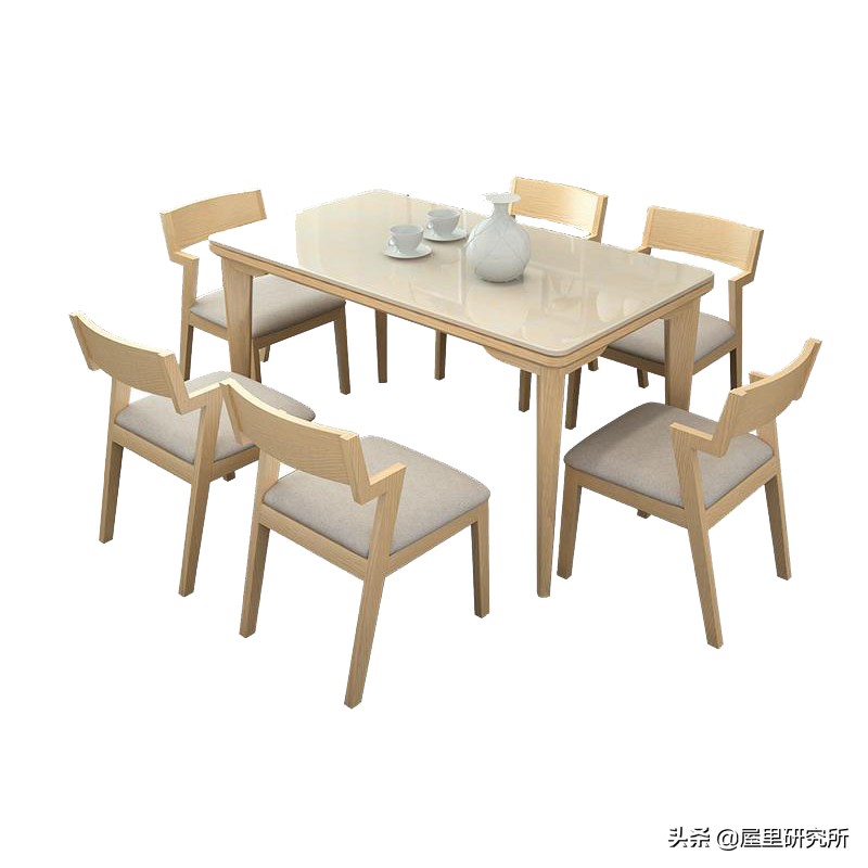 极简小户型餐桌椅推荐,餐桌椅组合小户型家用现代简约