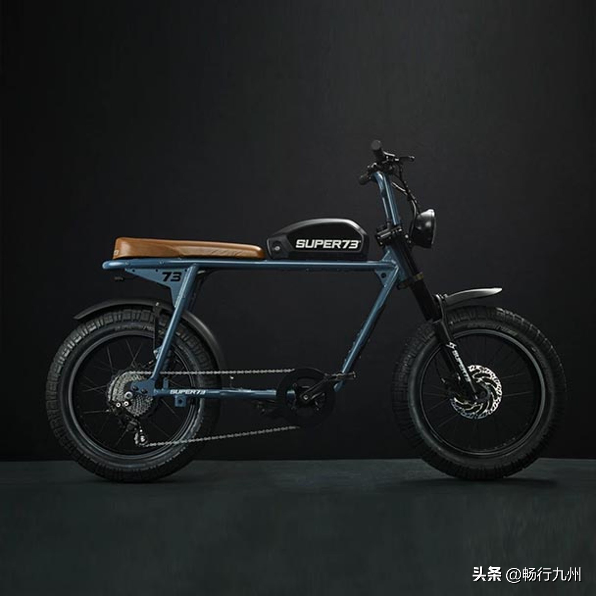 Super73电动单车潮牌GD、BLACKPINK、藤原浩、余文乐皆为用家